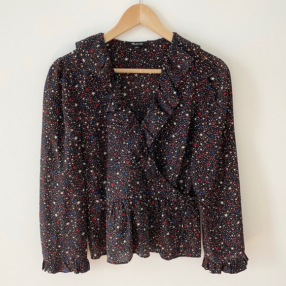 Madewell Silk Star Top